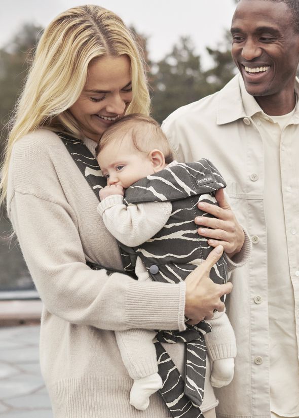 BabyBjörn Baby Carrier Mini - Anthracite/Landscape.