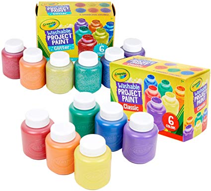 Crayola Washable Project Paint, Classic Colors - $12.35.