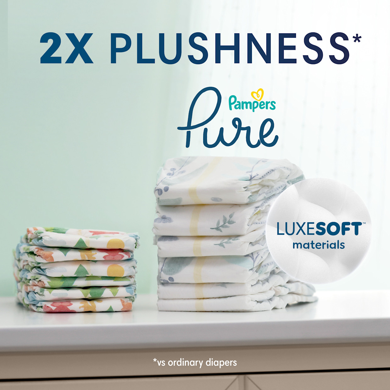 Pampers Pampers Pure Protection - Size 1 (82 Count).