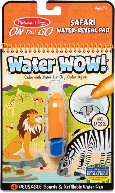 Melissa & Doug Water Wow! On The Farm - Stocking Stuffers, Children's Paint  , Activity Books For Toddlers And Kids Ages 3+, 1 Count (Pack of 1)