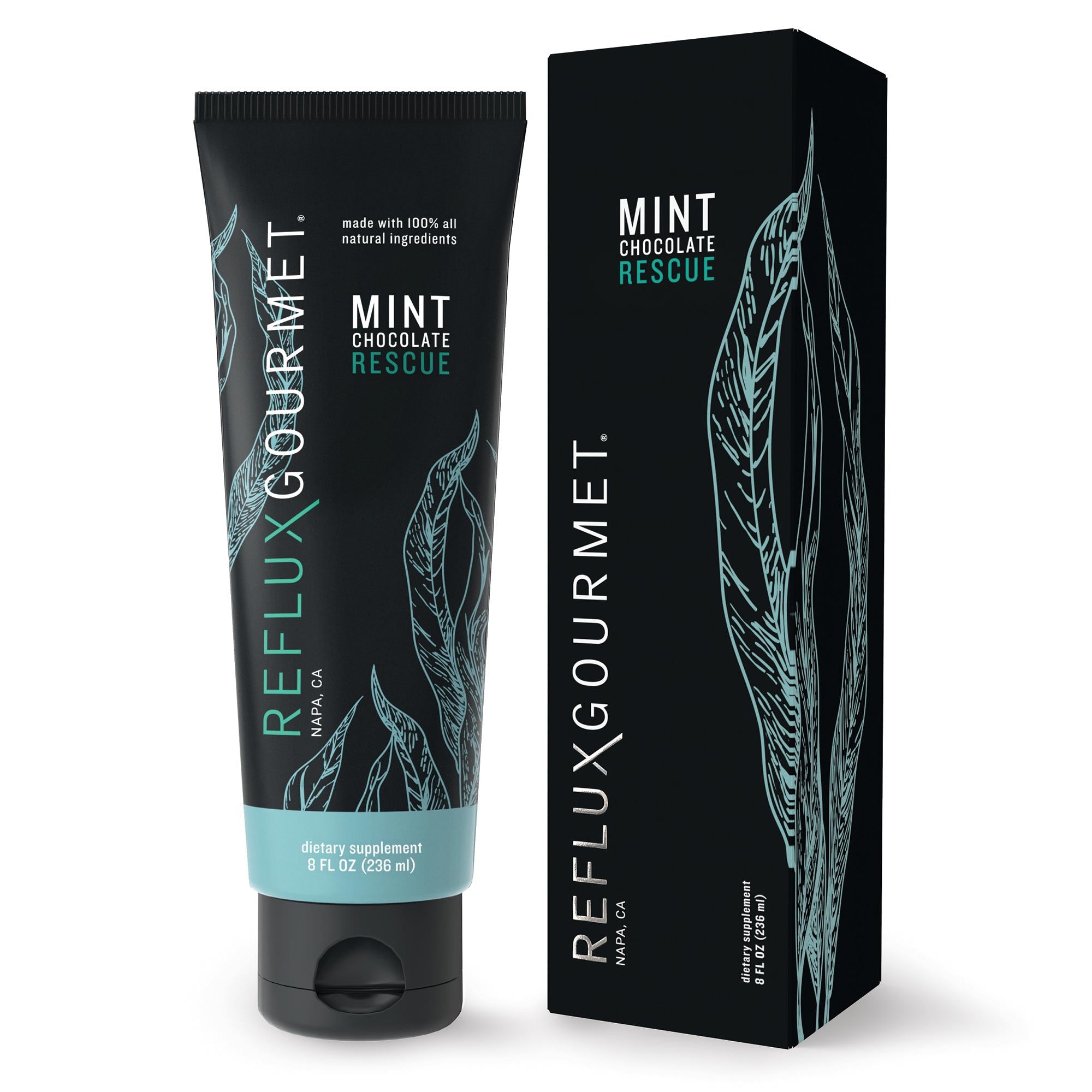 Reflux Gourmet Mint Chocolate Rescue - $28.00.