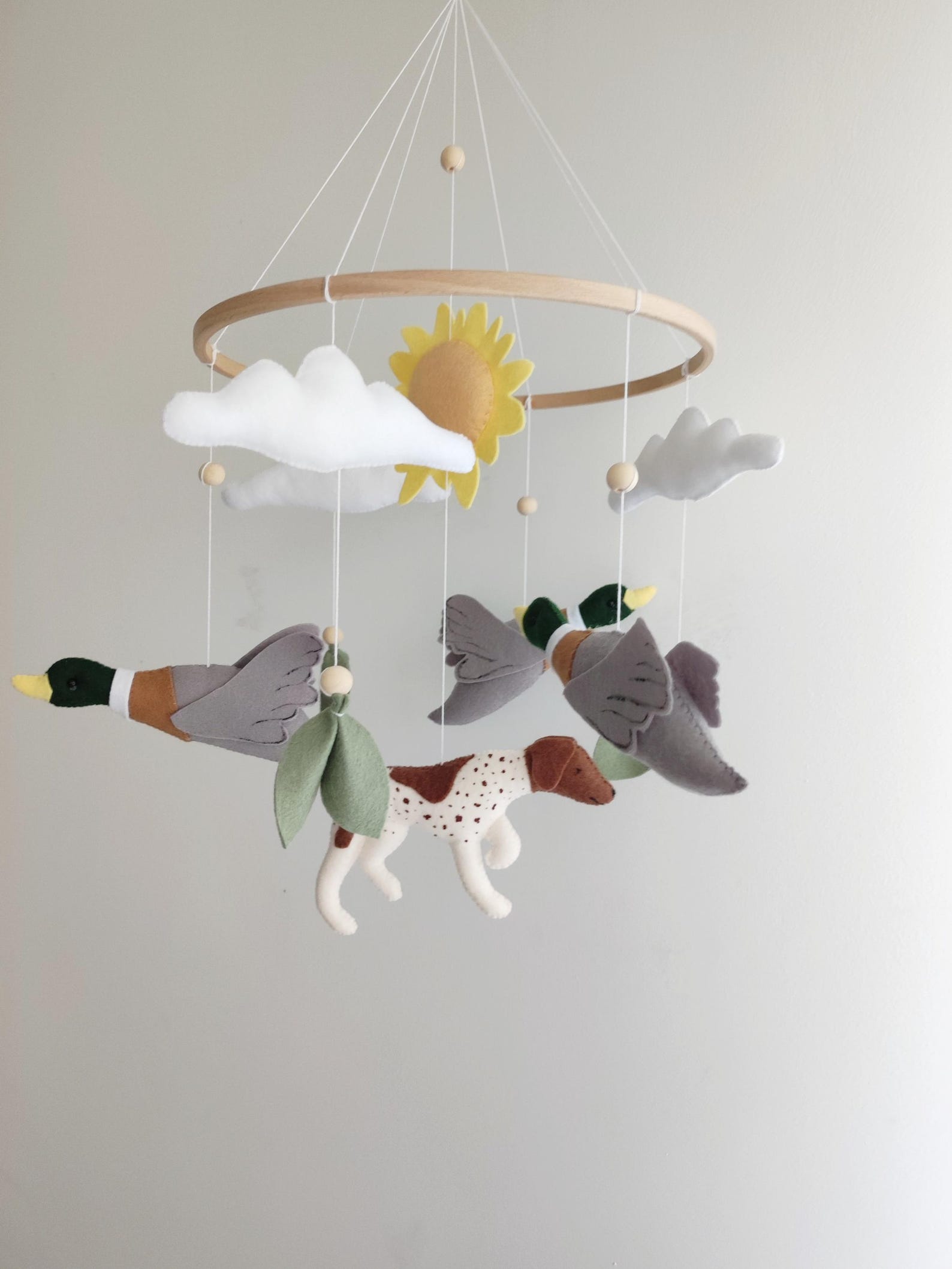 Duck Hunting Baby Mobile.
