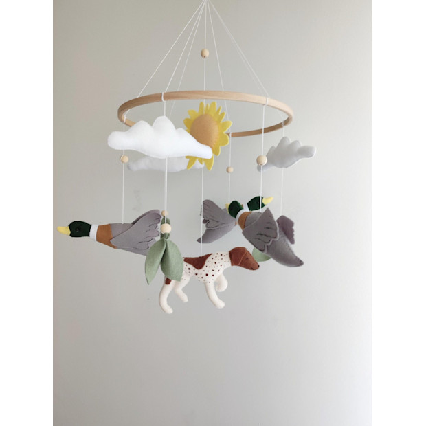 Duck Hunting Baby Mobile.