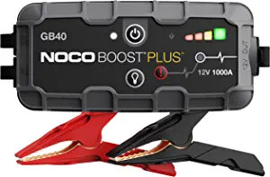 NOCO Boost Plus GB40 1000 Amp 12-Volt UltraSafe Lithium Jump Starter Box.