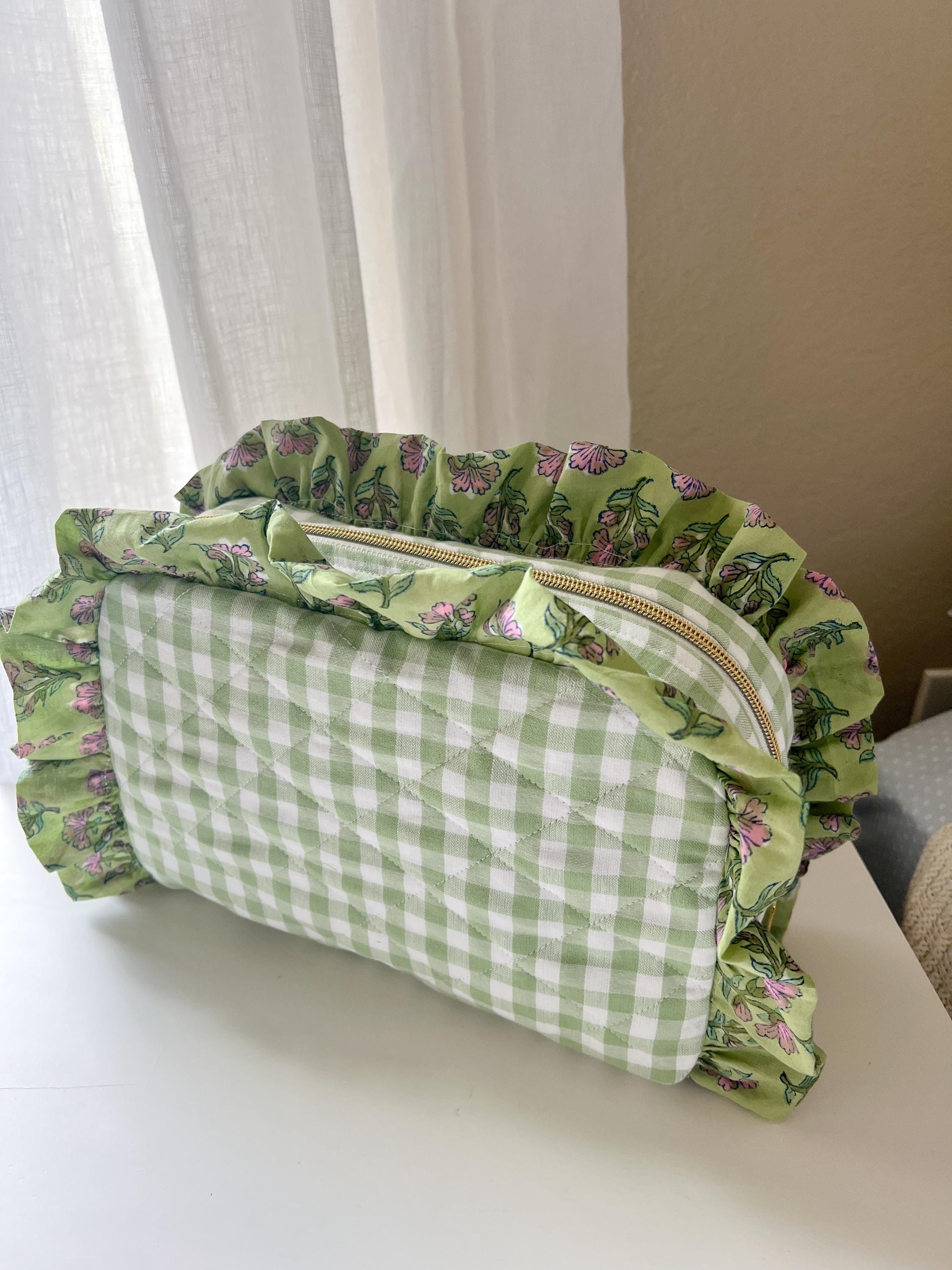 Little Goose by Ashley Custom Ruffle Pouch.