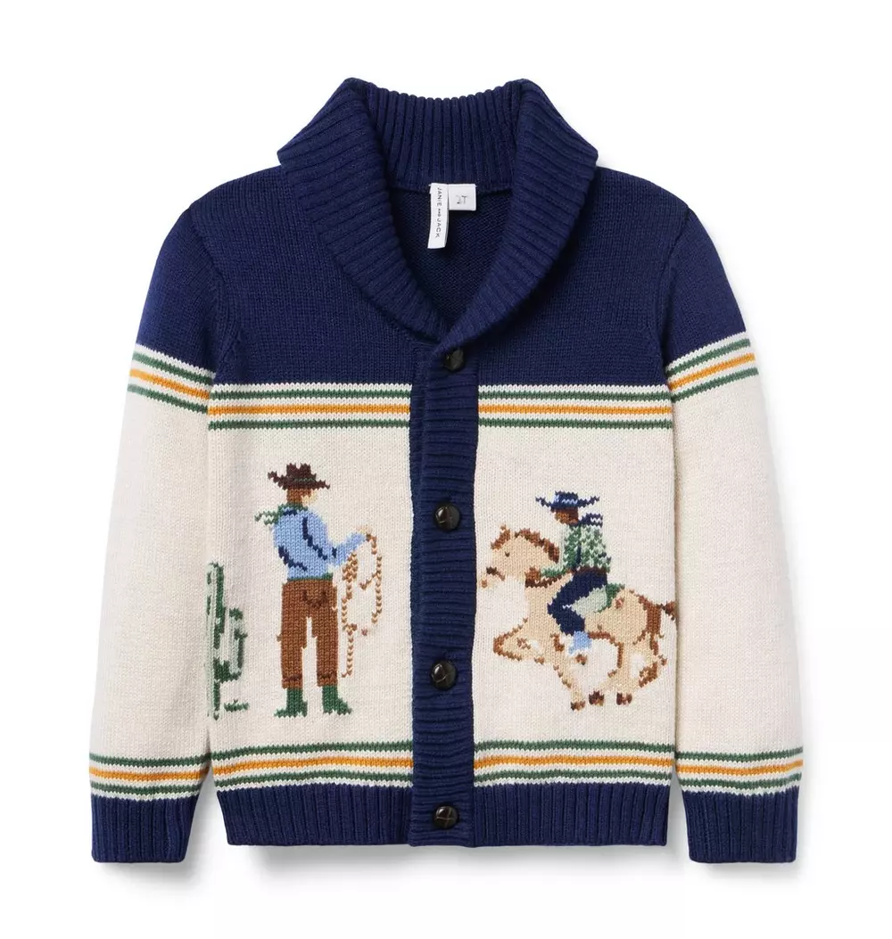 The Cowboy Cardigan.