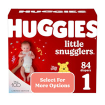 Huggies Little Snugglers Diapers - Size 1 - 96ct