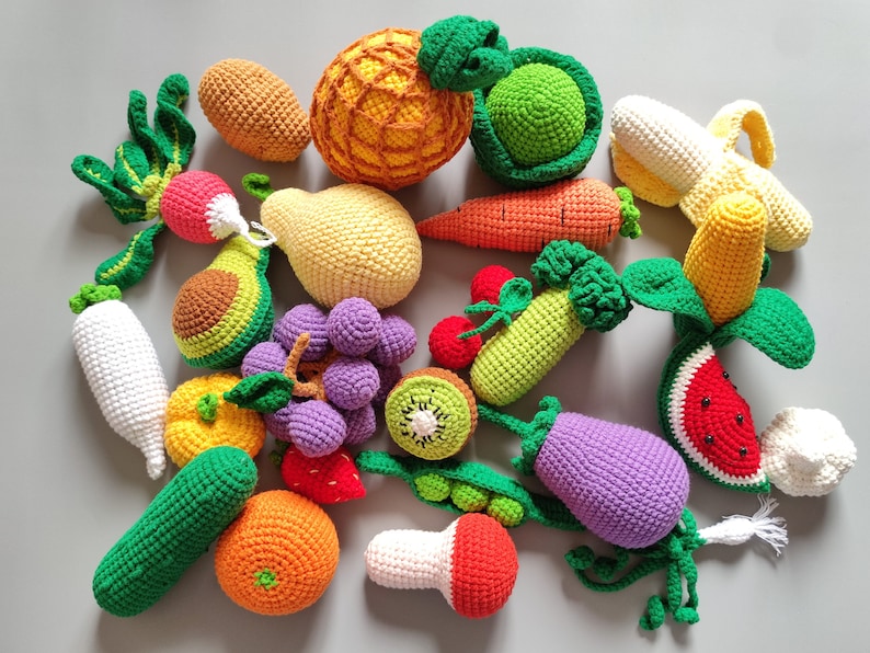 Bebaeby Crochet Fruit Set.