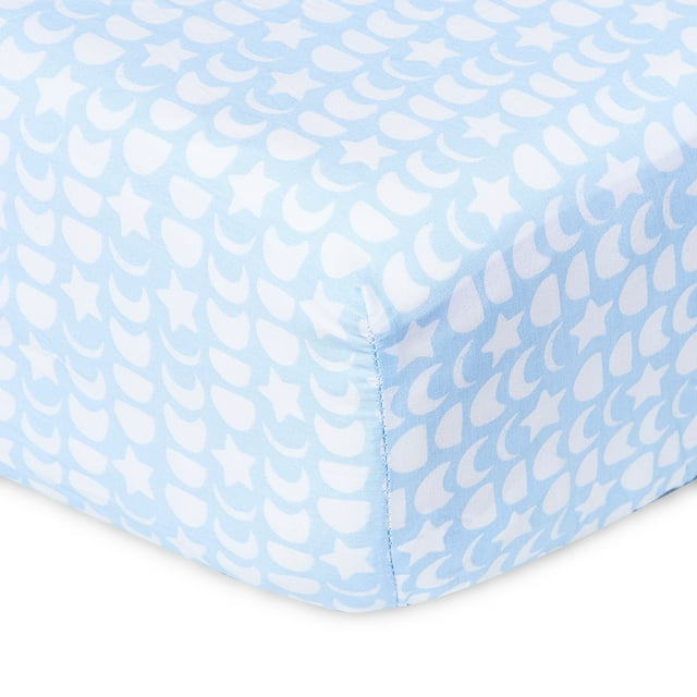 Parent's Choice Cotton Infant Fitted Crib Sheet.