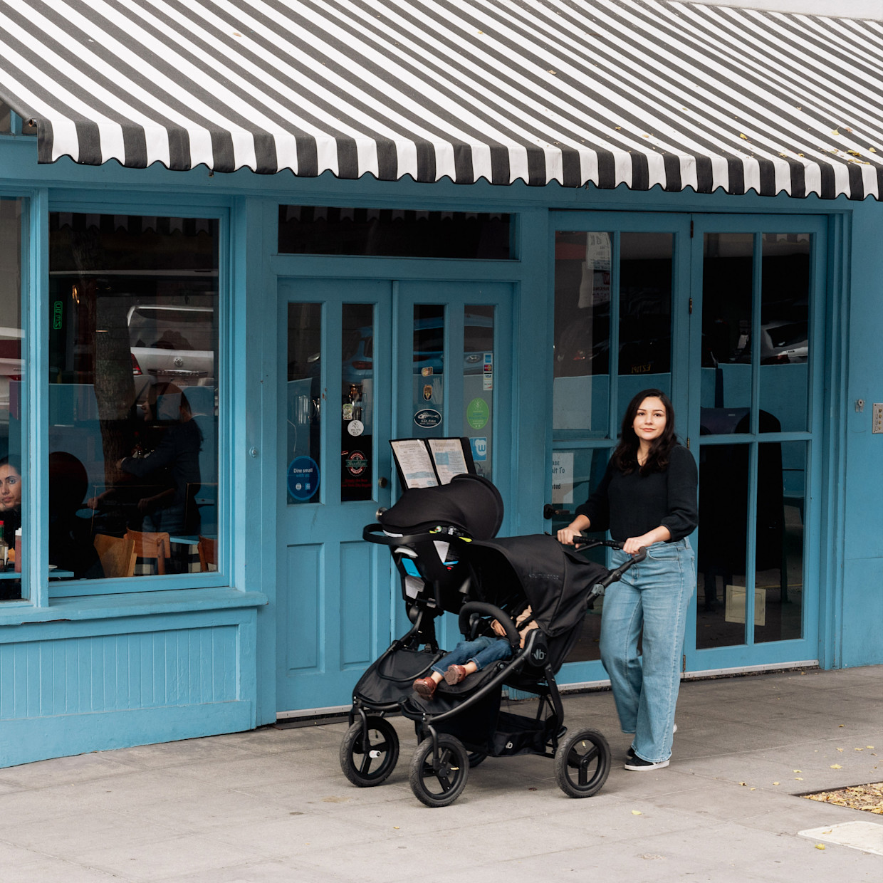 Bumbleride Indie Twin Car Seat Adapter, Single.