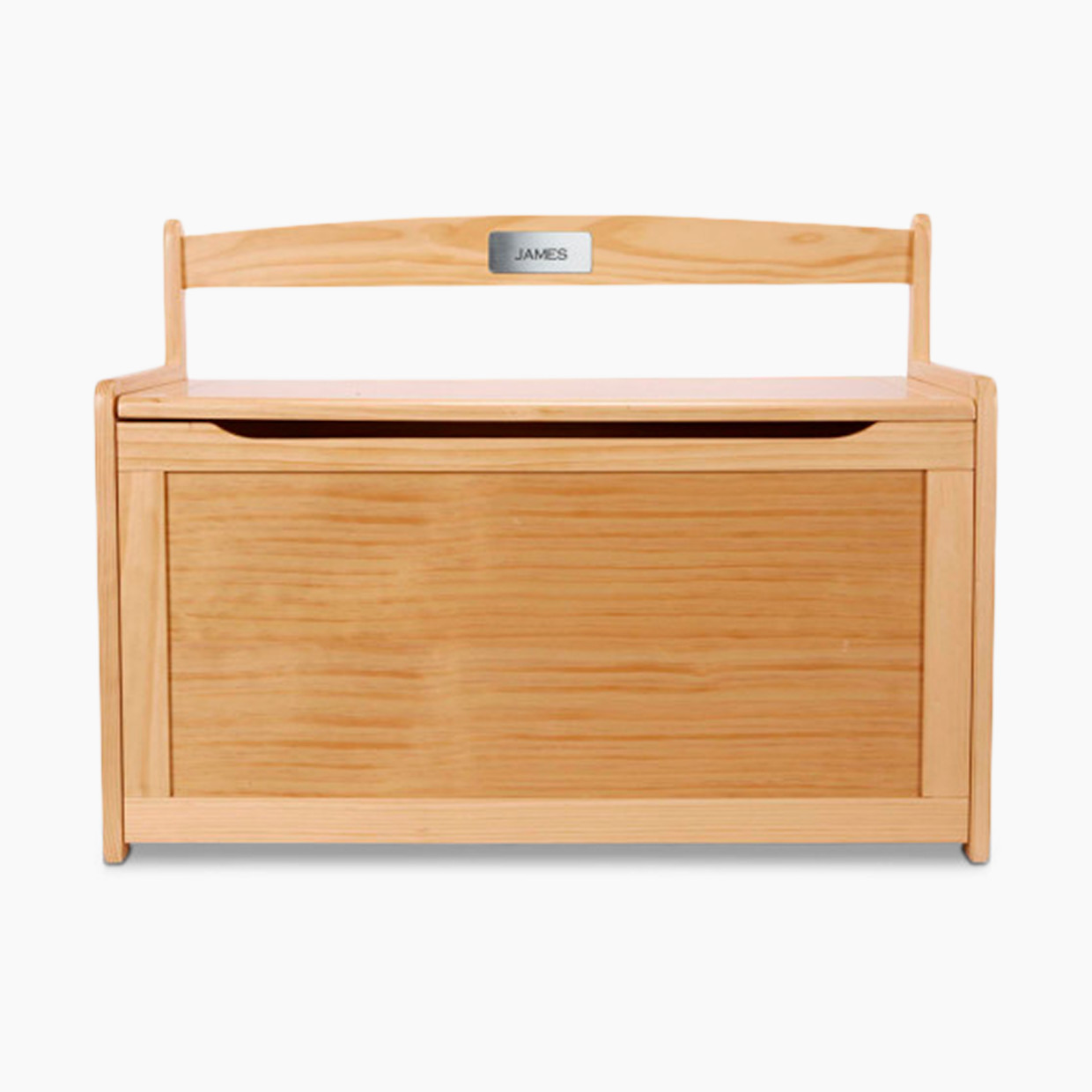 Melissa & Doug Wooden Toy Chest - Honey.