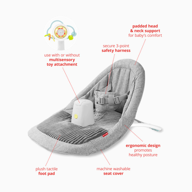 Skip Hop Silver Lining Cloud Upright Floor Seat.