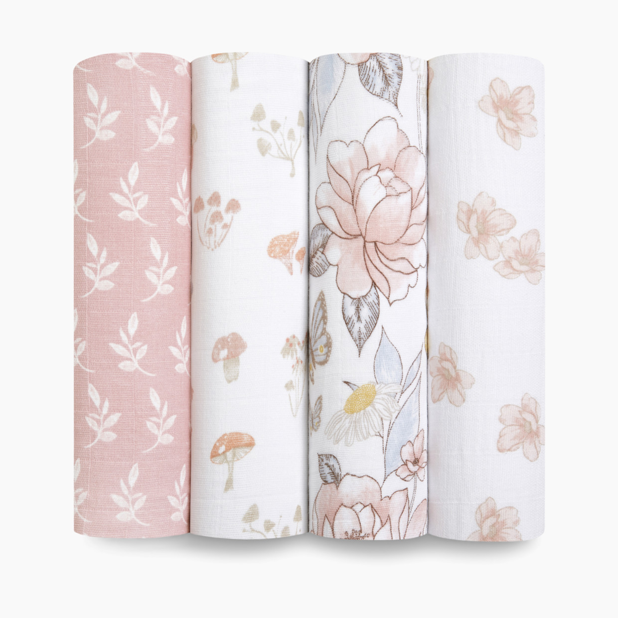 Aden + Anais Cotton Muslin Swaddle 4-Pack - Earthly.