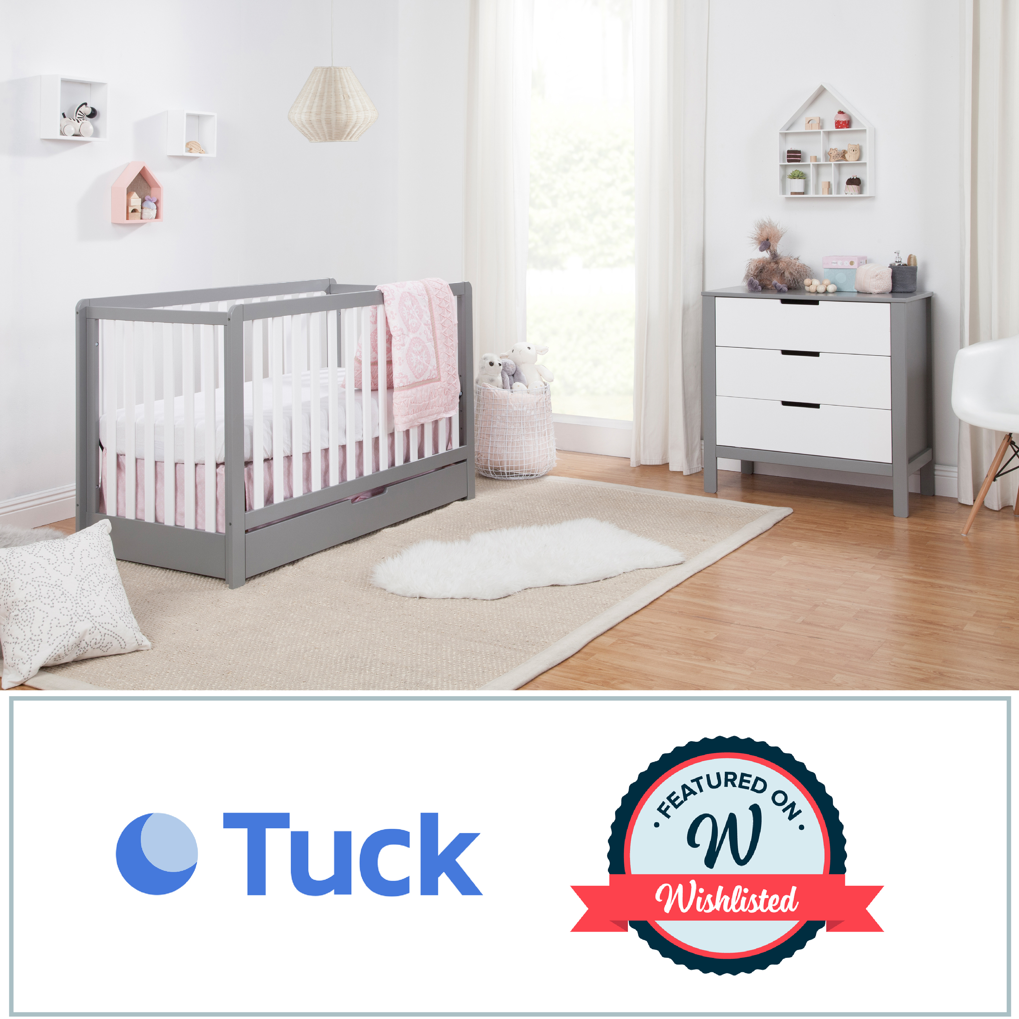 Carter's by DaVinci Colby 4in1 Convertible Crib with Trundle Drawer