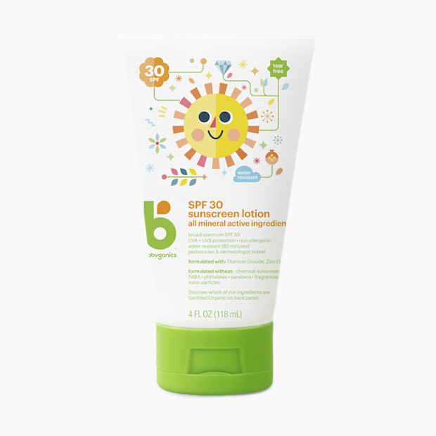 Babyganics Pure Mineral Sunscreen 30 SPF - 4 Oz.