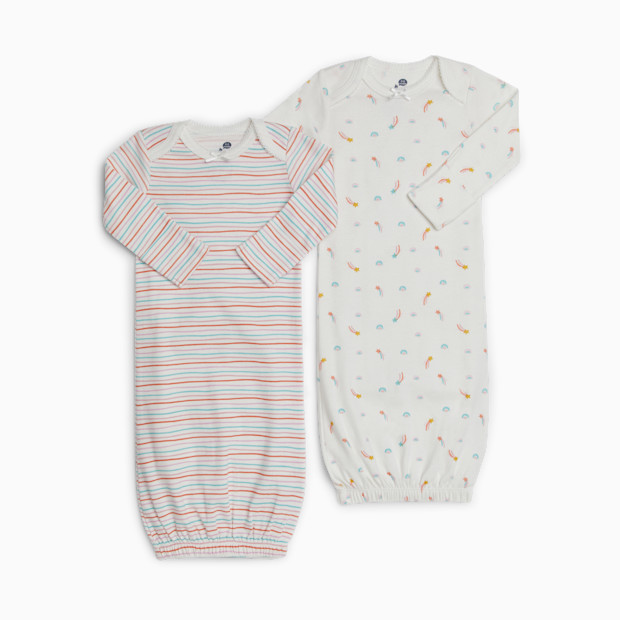 Small Story 2-Pack Gown - Shooting Stars, 0-6 M.