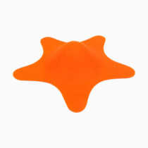Boon Star Toddler Bathtub and Sink Drain Cover - Starfish Shaped - Easy to Clean Bath Stopper - Baby Bath Essentials