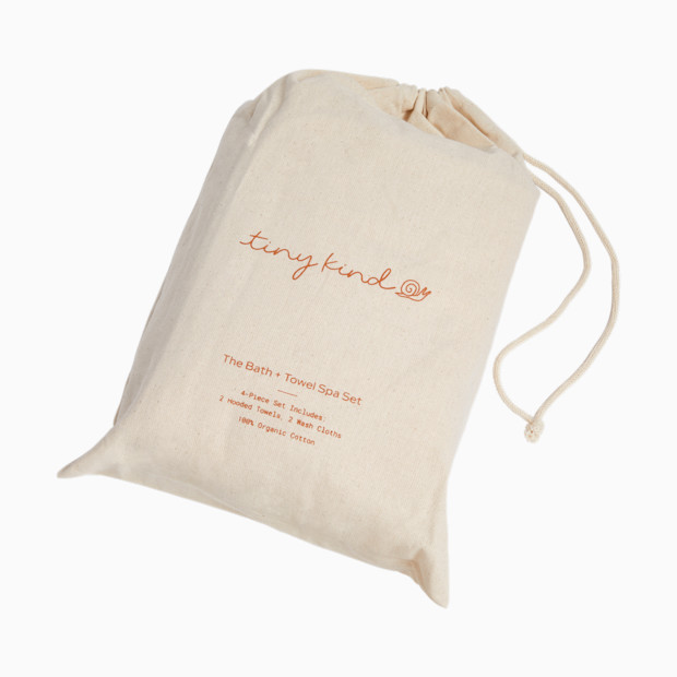 Tiny Kind Organic Bath and Towel Spa 4 Piece Set.