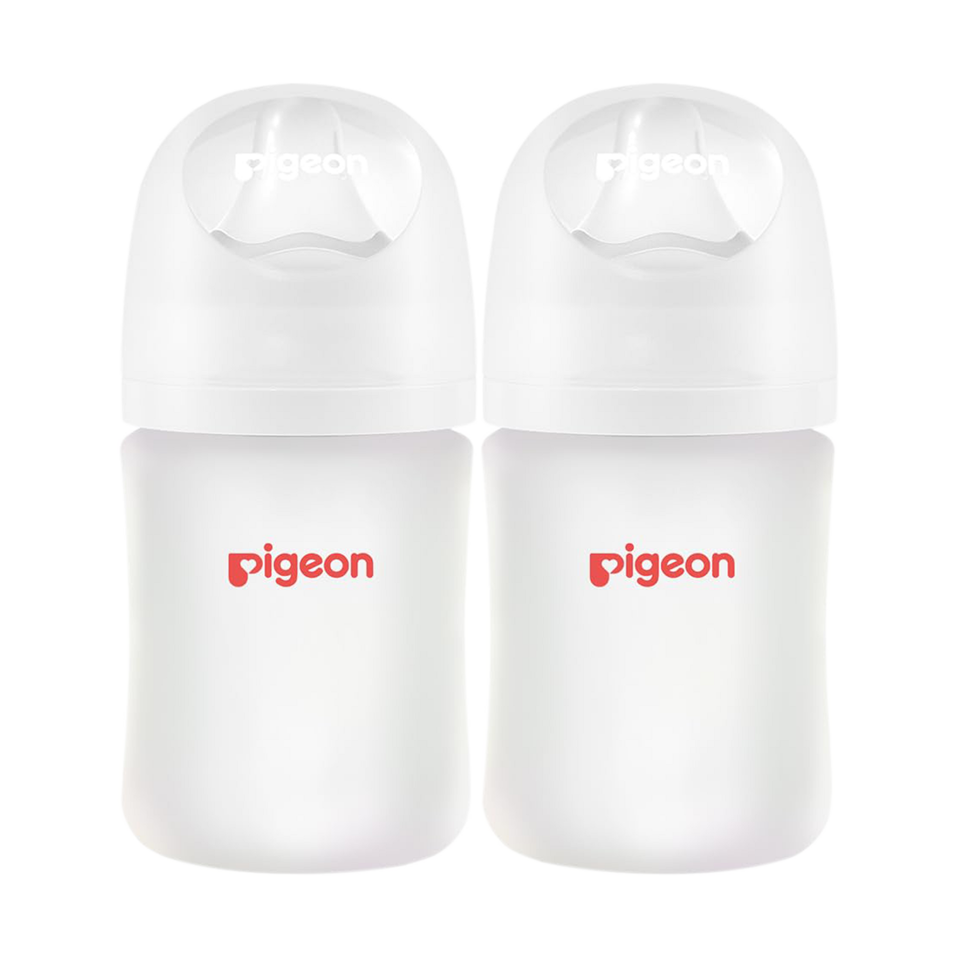 Pigeon Nurture & Nest Silicone Coated Glass Bottles.