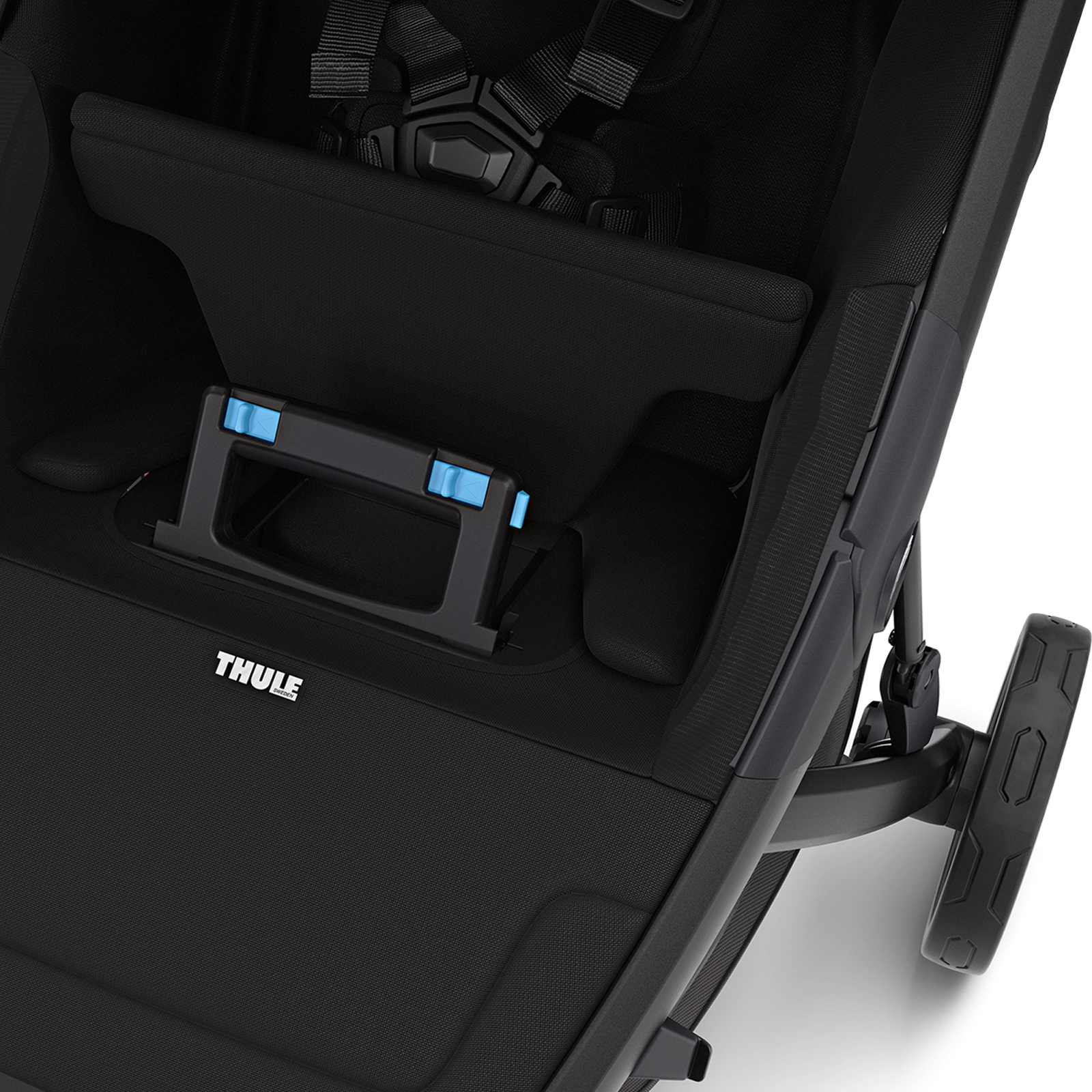 Thule Spring Stroller - Black/Black Frame.