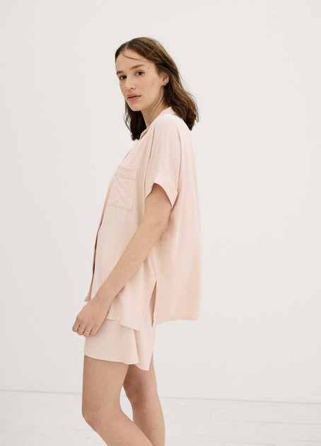 Hatch Collection Ultra Soft Jersey Short Pj Set.