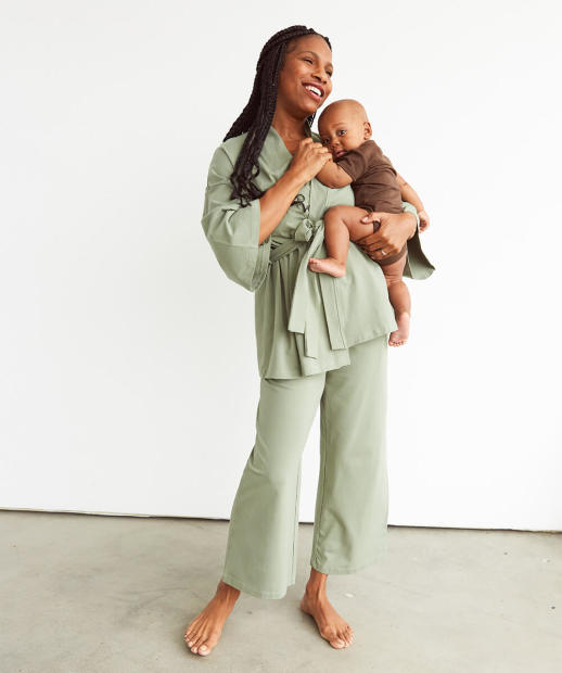 Ekouaer Maternity Pajamas For Pregnancy Labor Delivery Pajama