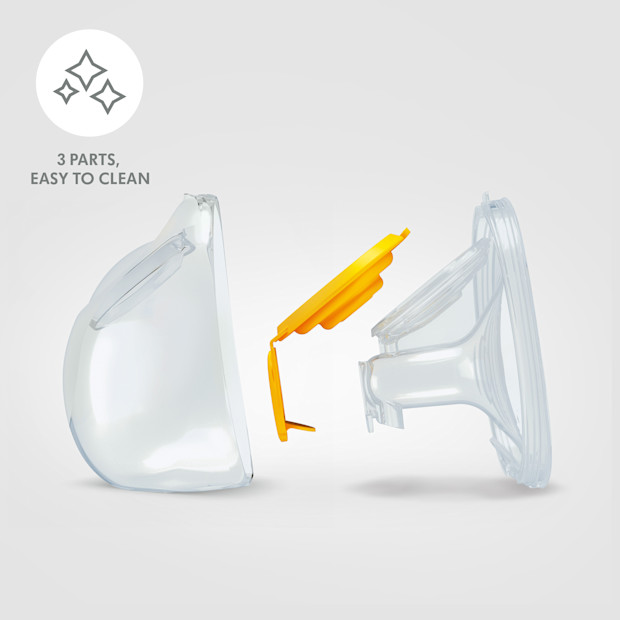 Medela Hands-Free Collection Cups, 21mm and 24mm Included.