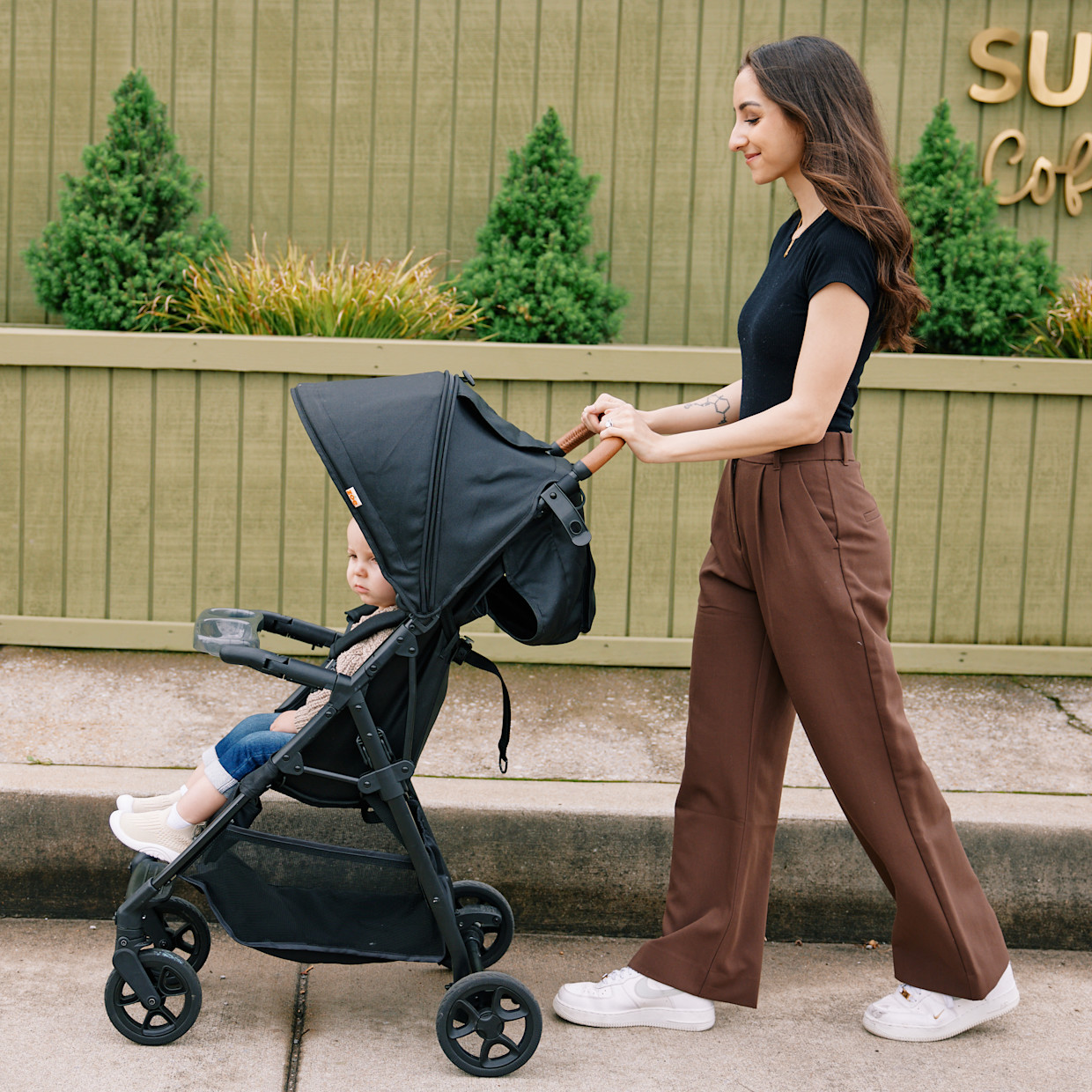 Zoe Tourᵛ² Single Stroller - Black.