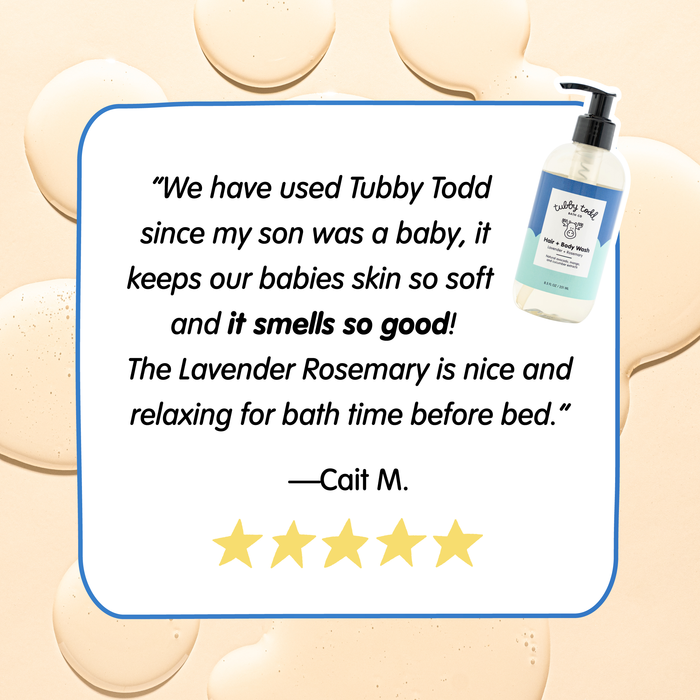 Tubby Todd Hair & Body Wash - 8.4 Oz.