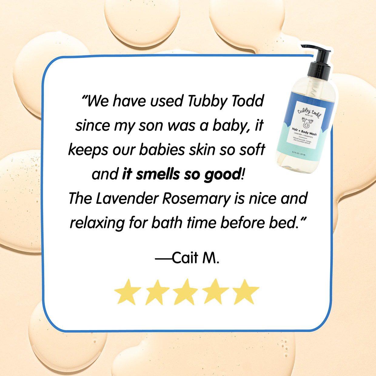 Tubby Todd Hair & Body Wash - 8.4 Oz.