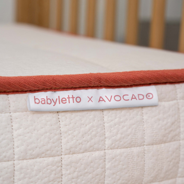 babyletto babyletto x Avocado Dual-Stage Organic Crib Mattress.