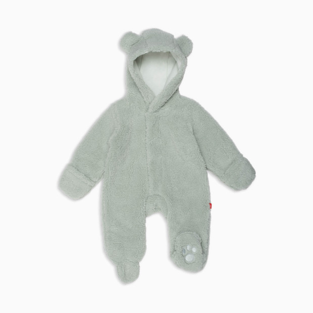 Magnetic Me Magnetic Fleece Pram - Sage, 0-3 M.