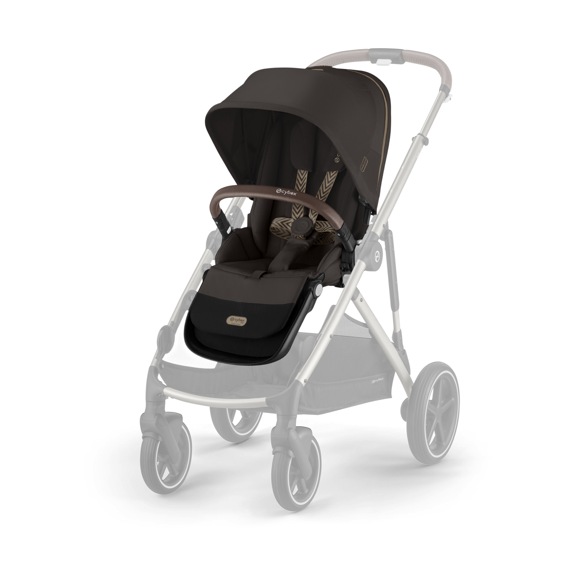 Cybex eGazelle/Gazelle S Seat - Chocolate Brown.