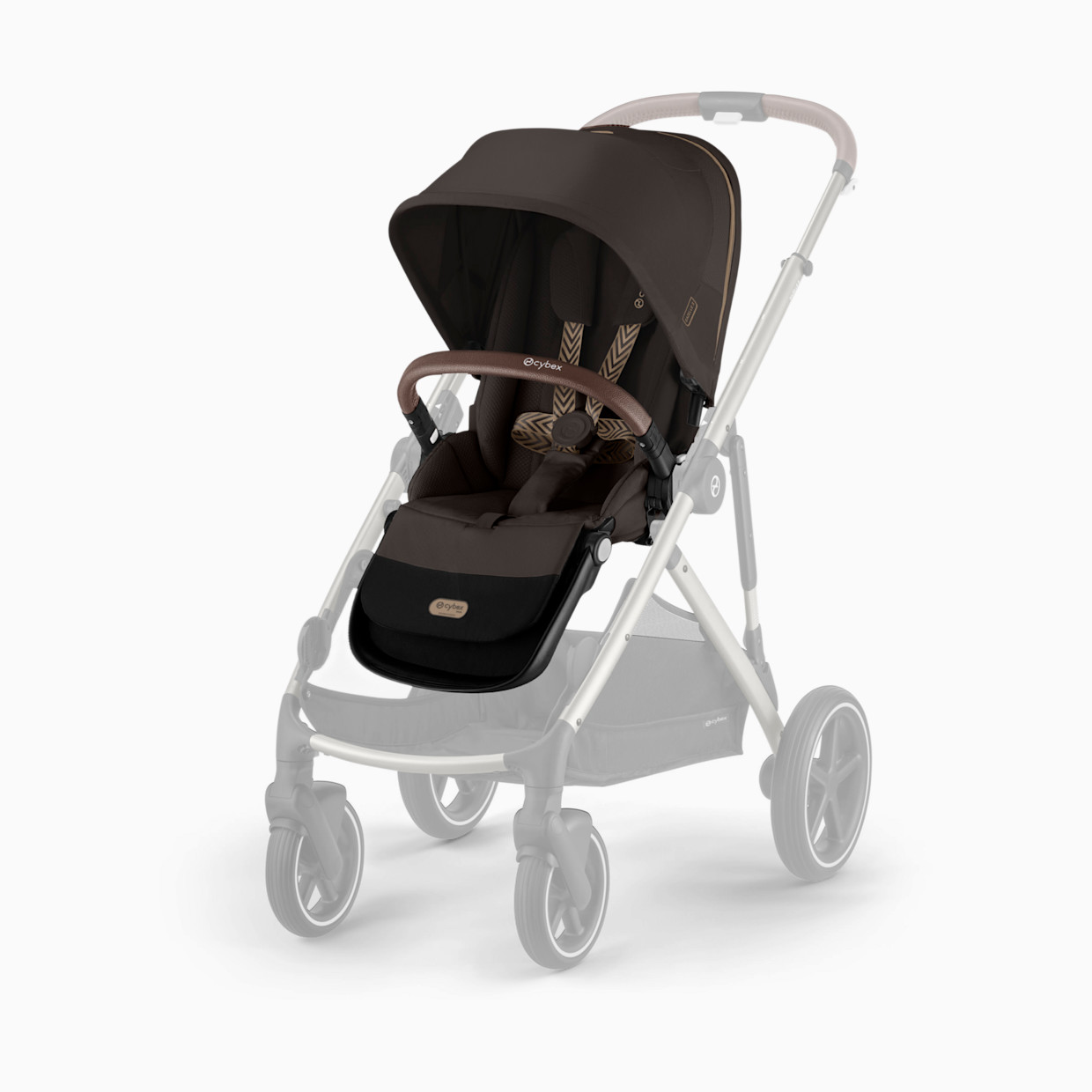 Cybex eGazelle/Gazelle S Seat - Chocolate Brown.