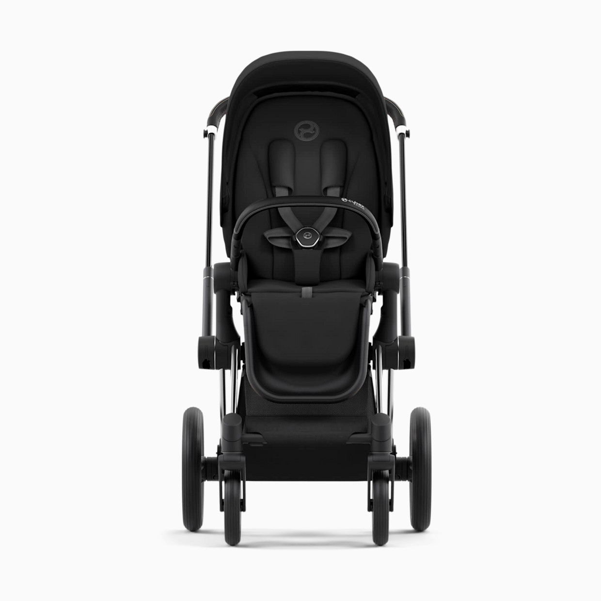 Cybex PRIAM 4 Stroller - Sepia Black/Chrome Frame.