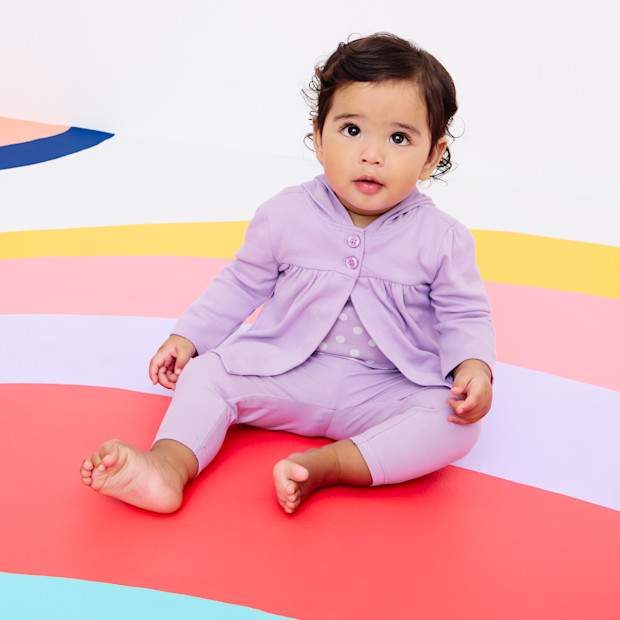 Small Story Organic Cotton 3-Piece Hoodie Set.