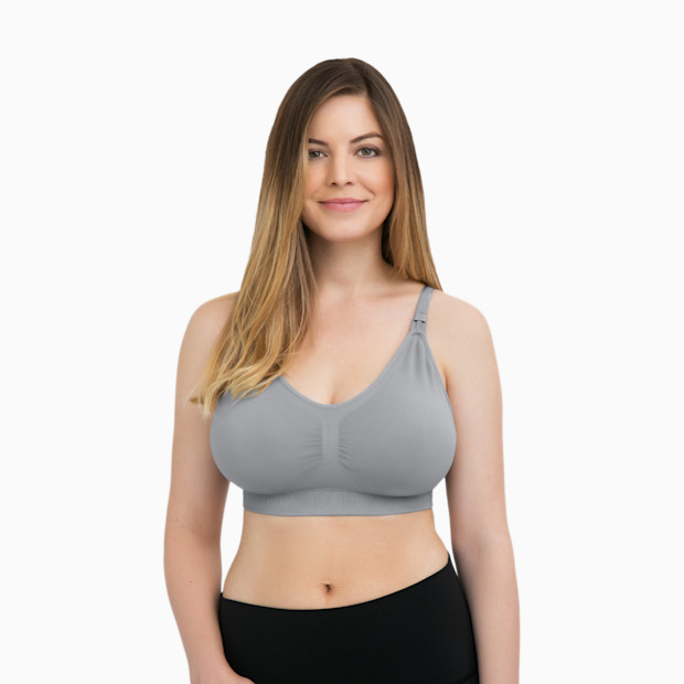 Kindred Bravely Simply Sublime Seamless Nursing Bra For Breastfeeding - Slate Grey, Large - $48.90.