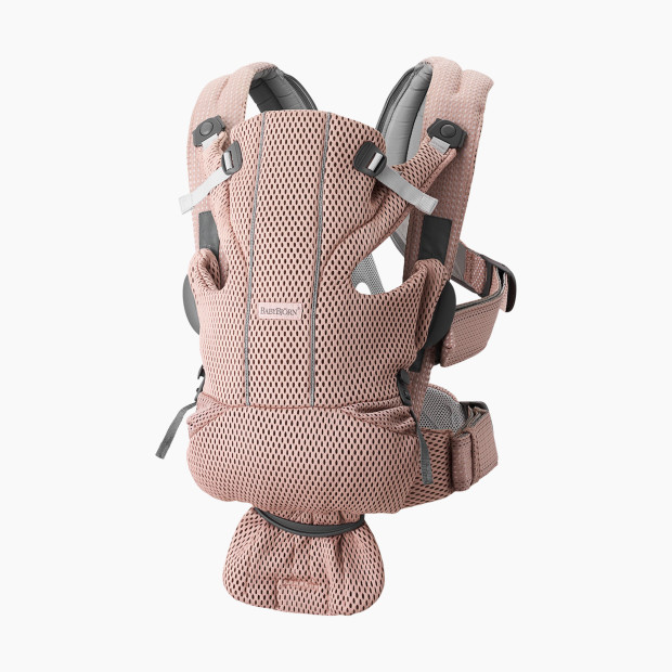 Babybjörn Baby Carrier Free - Dusty Pink/3 D Mesh.
