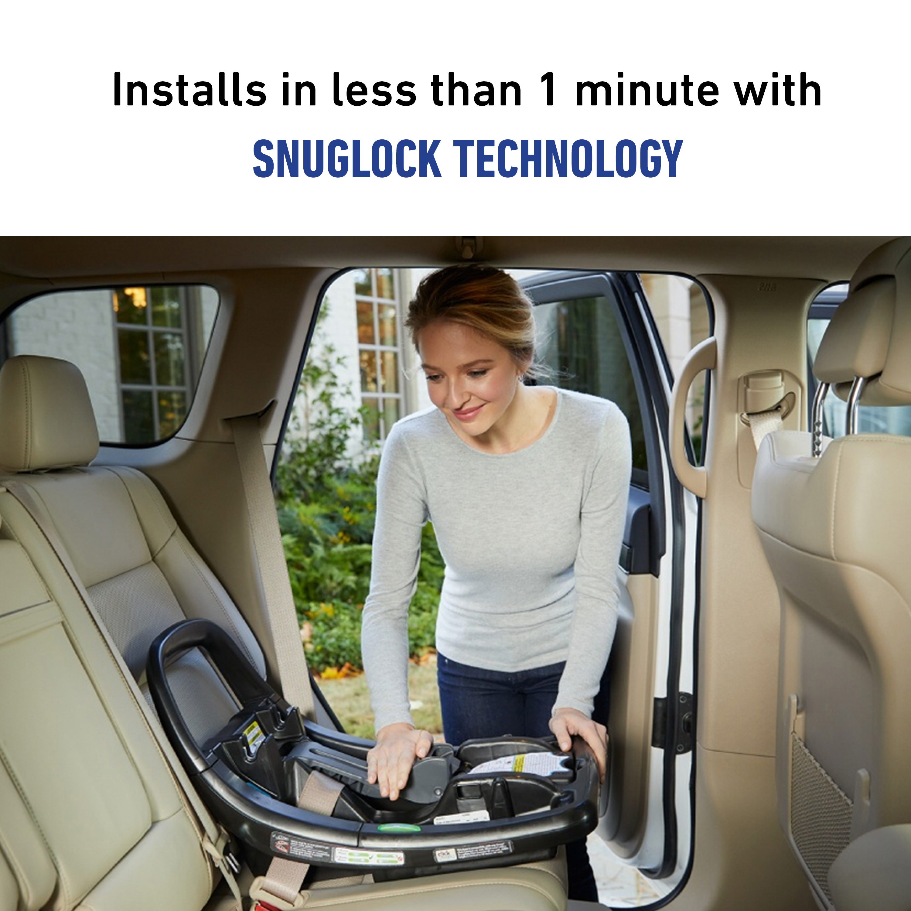 Graco SnugRide SnugFit Infant Car Seat Base - Black.