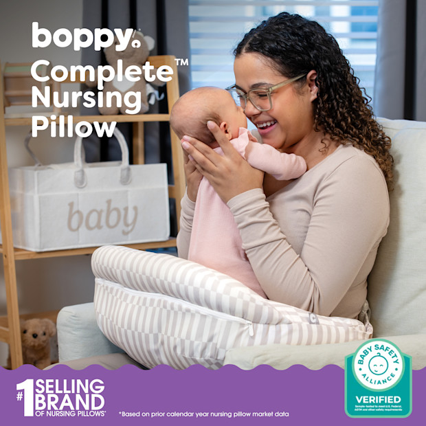 Boppy Complete Nursing Pillow.