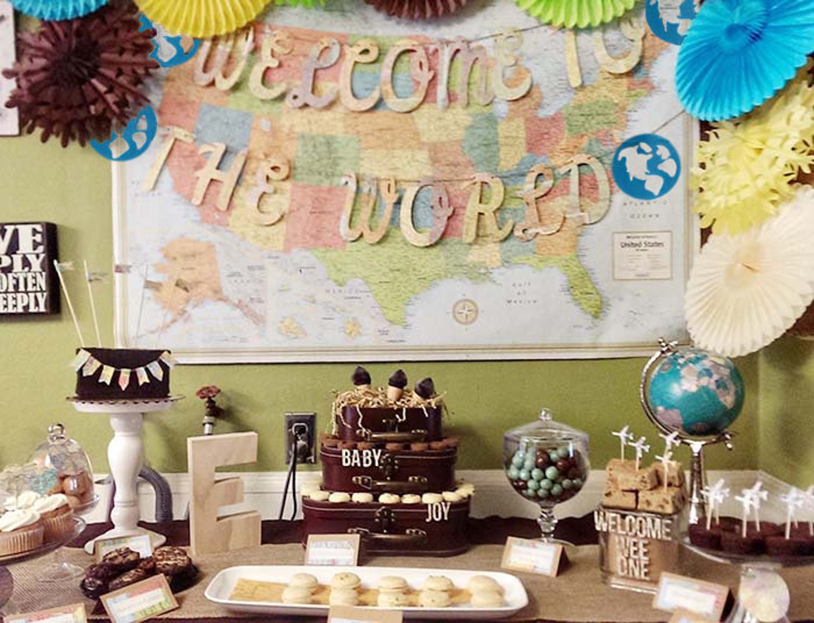 Welcome To The World Banner.