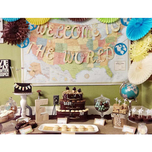 Welcome To The World Banner.