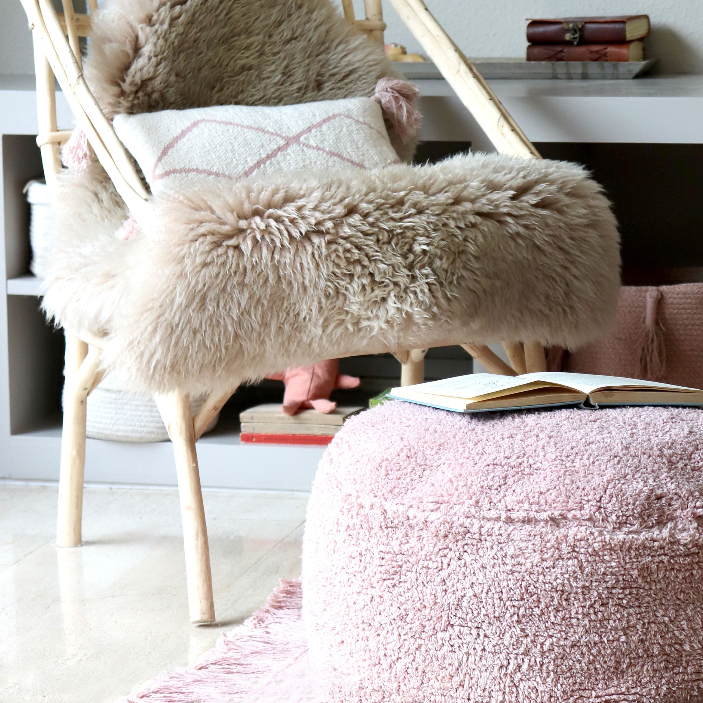 Lorena Canals Pouf Chill - Vintage Nude.