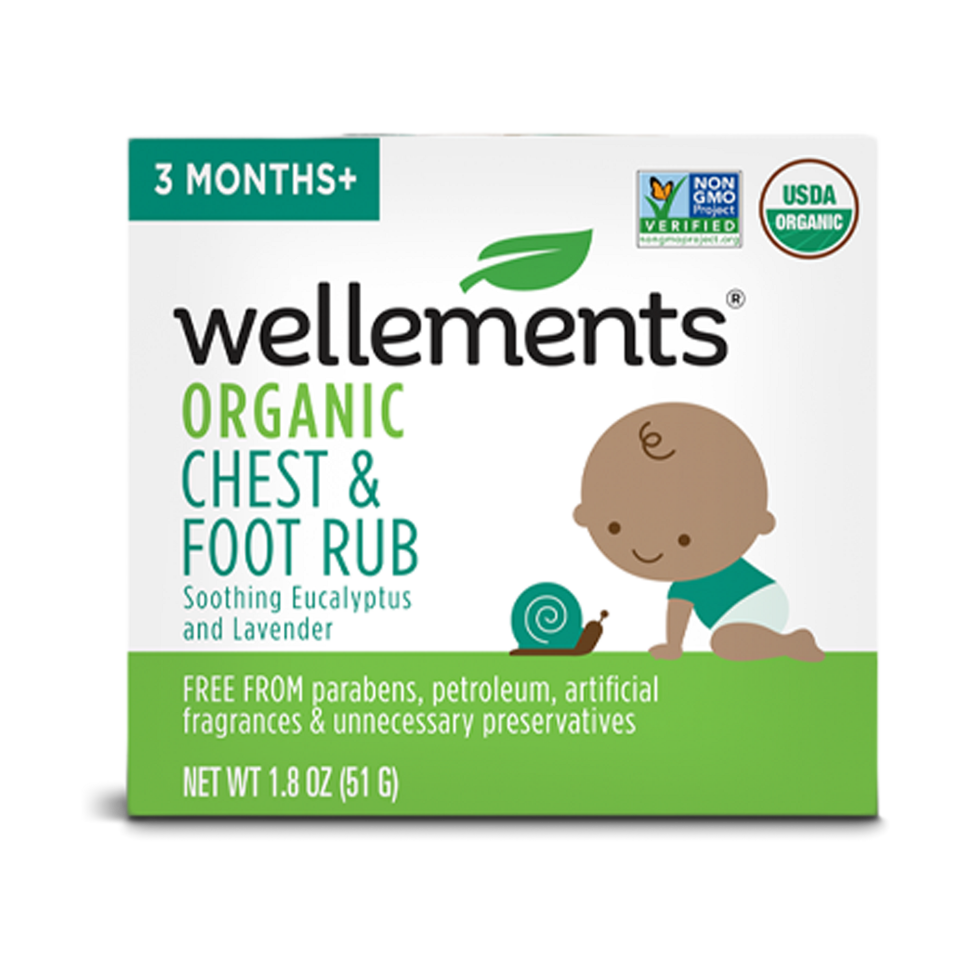 Wellements Organic Chest & Foot Rub Babylist Shop