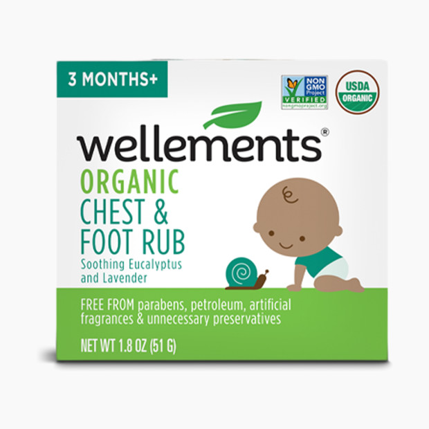 Wellements Organic Chest & Foot Rub.