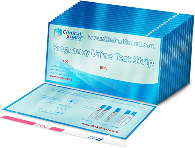ClinicalGuard Pregnancy Test Strips - 25 Count