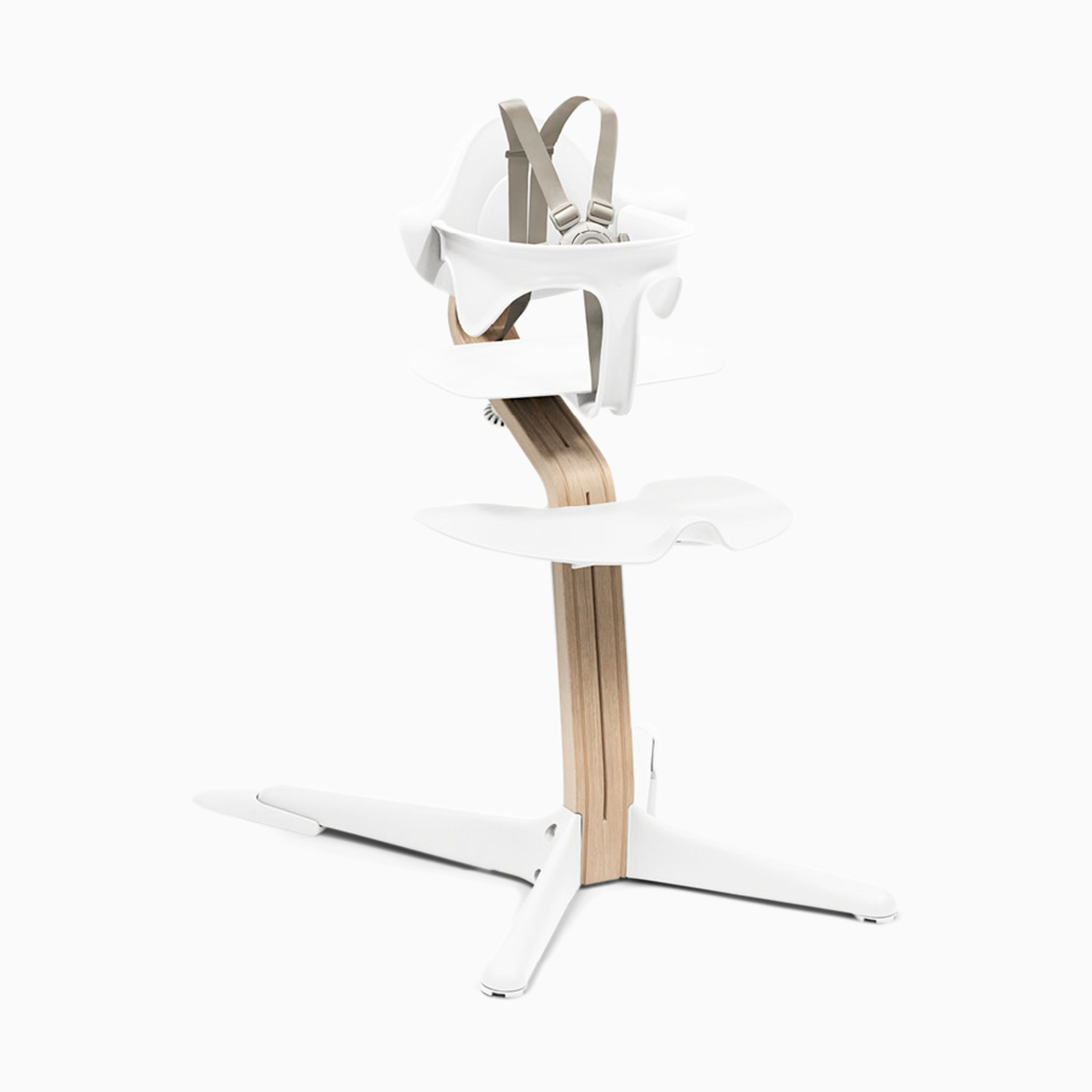 Stokke Nomi High Chair Bundle - Natural / White | Babylist Shop