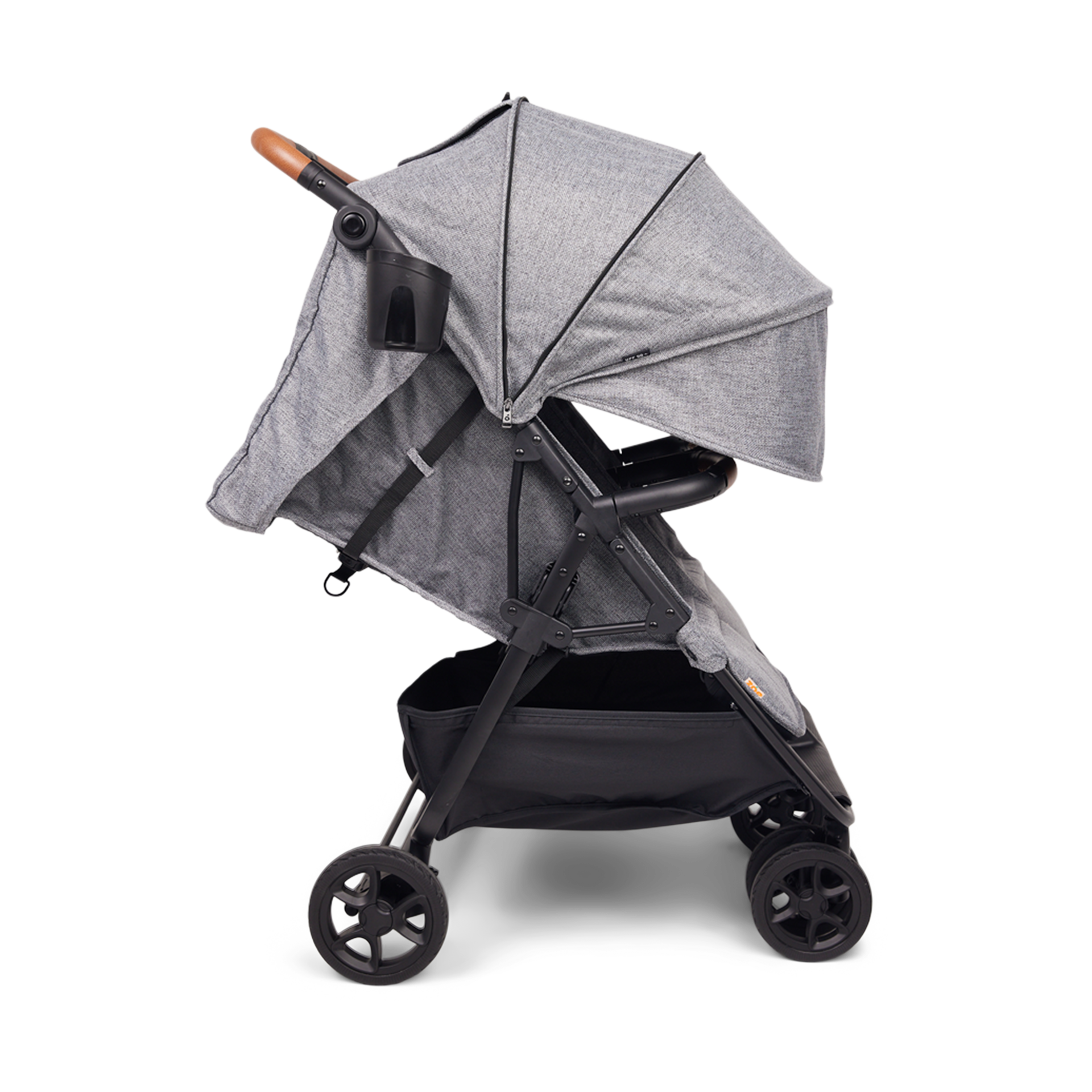 Zoe Twinᵛ² Double Stroller - Luxe Grey.