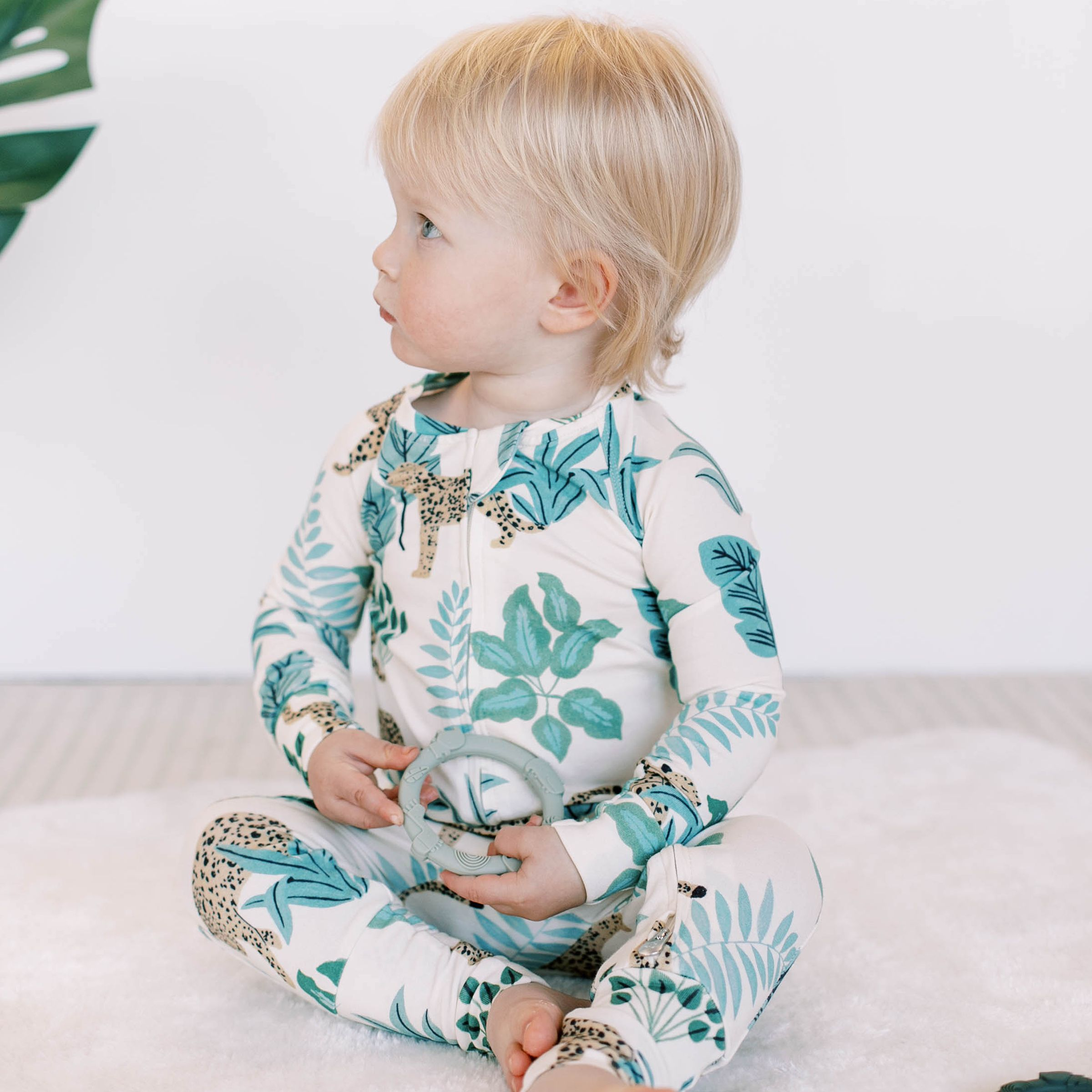 Loulou Lollipop Wild Teething Ring Set.