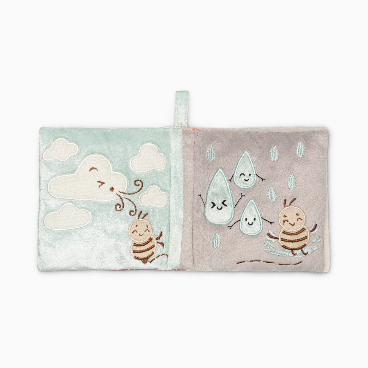 Crane Baby Soft Activity Book - Violet Floral.